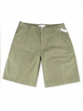 Amazon Essentials Green Flat Front Shorts NWT